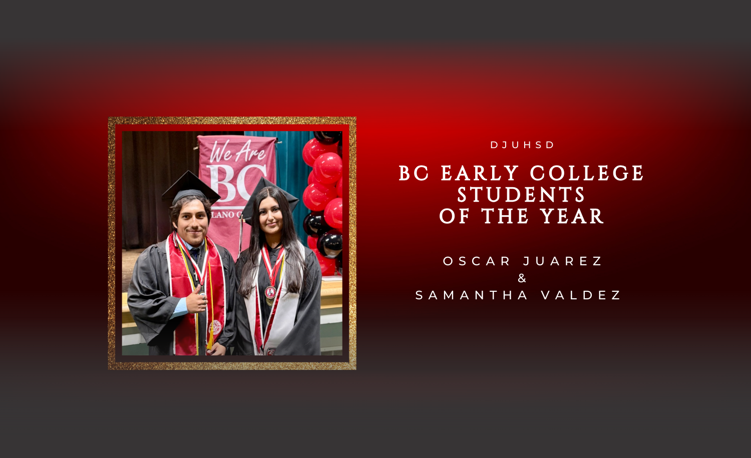 BC Early College Students of the Year 2025